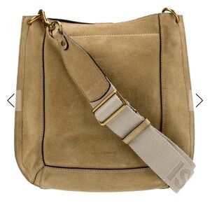 Isabel Marant Beige Suede Shoulder Bag